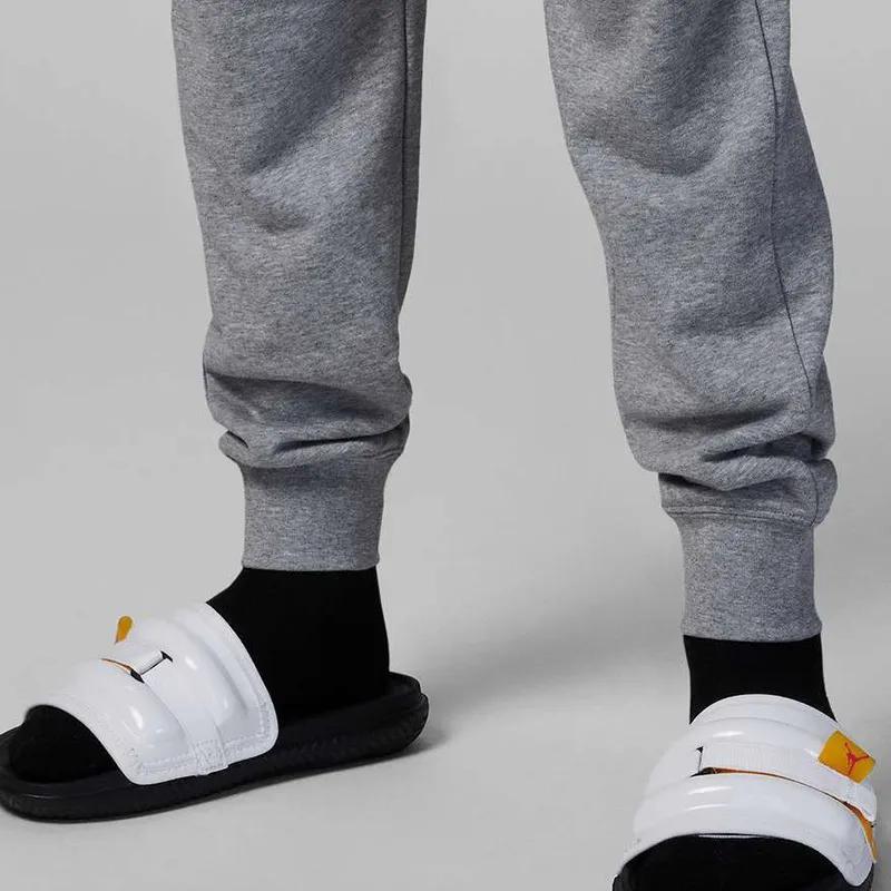 Jordan Knitted Sweatpants Carbon Gray Kids' (Unisex) Knitted Sweatpants FN6491 091