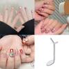 Двухголовочный магнитный стержень Y-образной формы из железной проволоки, набор маникюрных инструментов, простой в использовании, портативный, прочный деревянный цилиндрический магнитный стержень