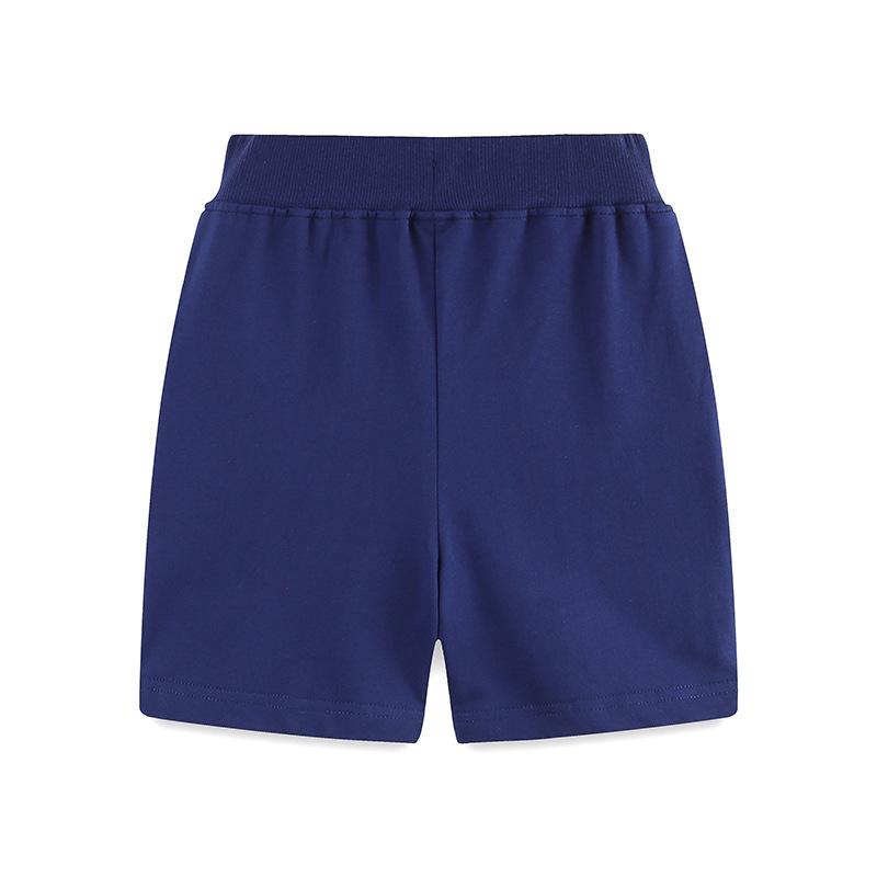 Summer New Arrivals: Boys' Embroidered Shorts Casual Fashion Baby Trousers Mid-Length Shorts for Younger Children