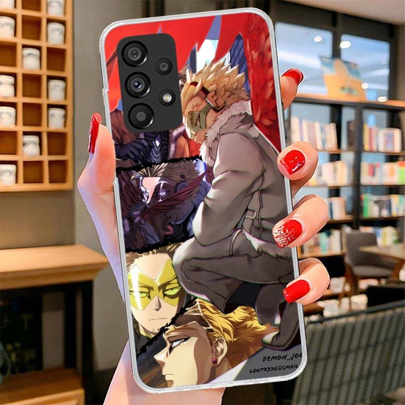 My Hero Hawks Phone Case For Samsung Galaxy A17 A37 A57 A16 A26 A36 A56 A15 A25 A35 A55 A14 A24 A34 A54 A13 A23 A33 A53 Galaxy A
