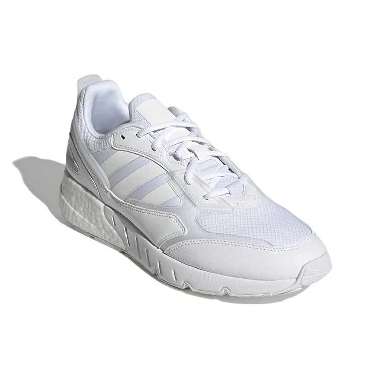 Adidas Кроссовки ZX 1K Boost 2.0 белые унисекс Cloud-White Core-Black GZ3548