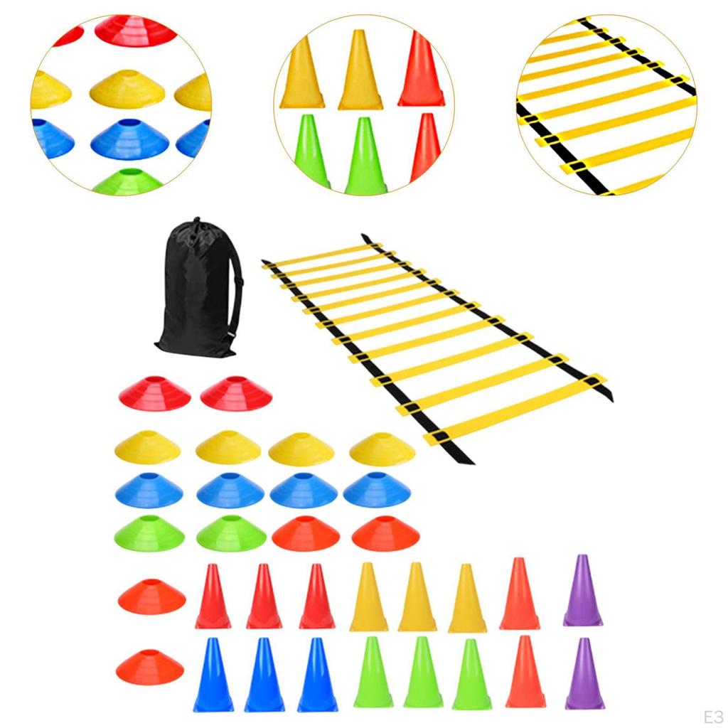 Набор тренировочного оборудования Agility Ladder Speed с конусами