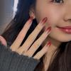 Наклейки для ногтей "Кошачий глаз" винно-красные: Градиентный, Съемный, Ручная работа, Отбеливающий финиш высокого качества.