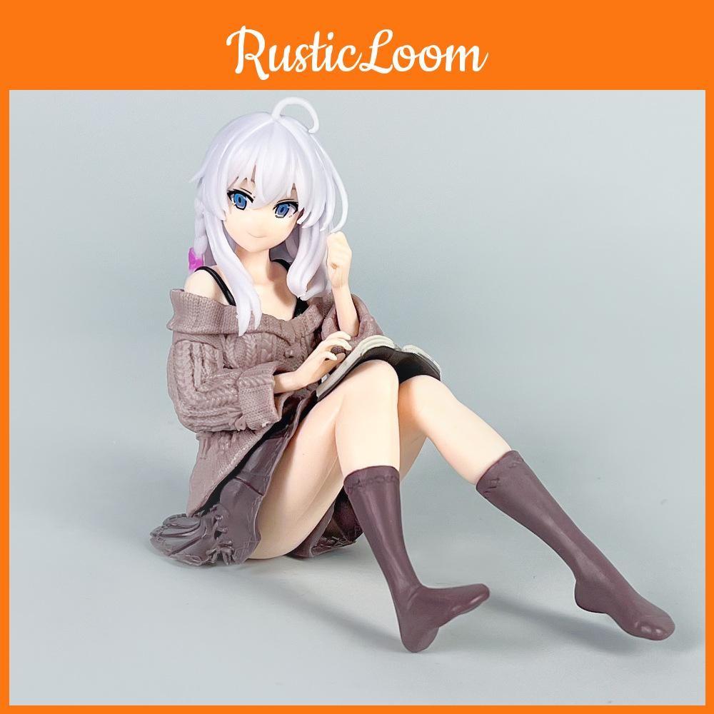 Элайна Поза для чтения Персонаж аниме Настольное украшение Для украшения комнаты