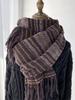 Женский Зимний Ретро Вязаный Шарф Платок Женский Мужской Повседневный Полосатый С Кисточками Теплый Шарф Женский Мужской Накидка Шаль Унисекс Новый Корейский