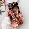 Чехол для телефона Honor X5b Plus X6b X7b X8b X9b 5G Элегантный Цветок Кот Расписной Мягкий Силикон ТПУ Чехлы