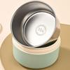 Portable Stainless Steel 3 Layers Lunch Box Large Capacity Round Thermal Lunch Box Sealed Stackable Lunch Container Set Picnic
