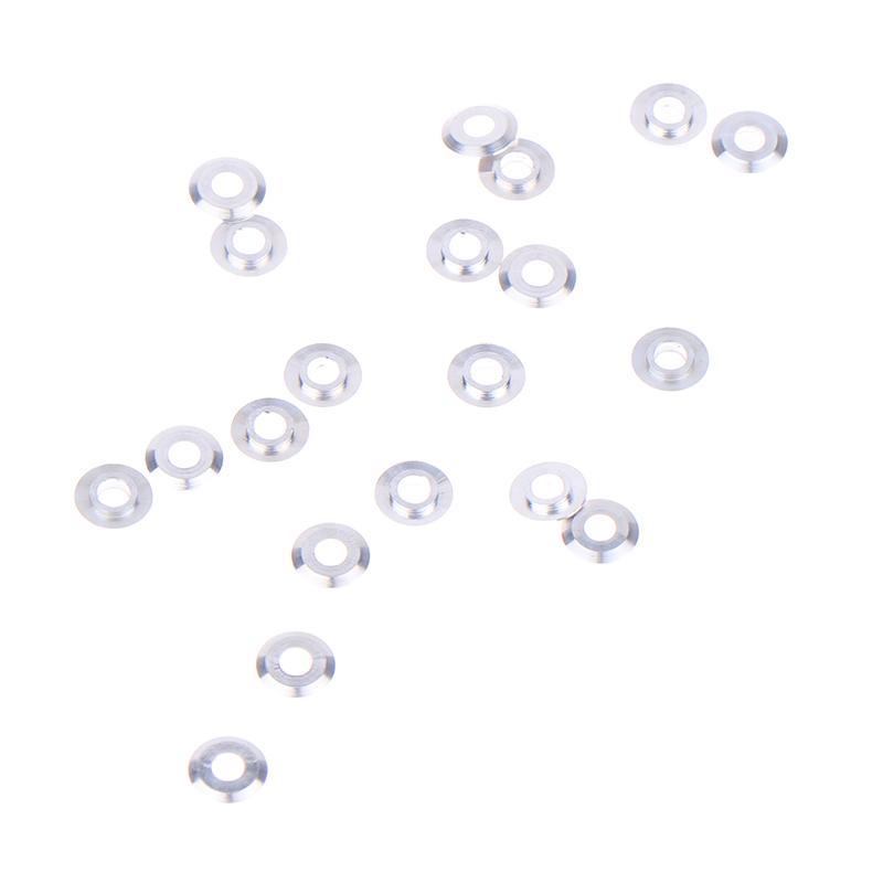 20 шт. мини-металлическая шайба, прокладка, прокладка, распорка для шарикоподшипника 520, направляющий ролик колеса 94768, запасные части для радиоуправляемой машины Tamiya 4Wd