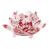 Trendshome Artificial Quartz Crystal Lotus Flower Figurine Wedding Party Decor Souvenir
