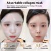 Collagen Transparent Facial Mask Dissolvable Absorbable Facial Mask Light-grain Smooth Full-face Anti-wrinkle Compact Lacquer Split