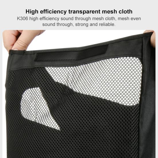 Чехол для защиты от пыли Водонепроницаемый чехол для динамика Устойчивая к царапинам сетчатая ткань Простая установка динамика