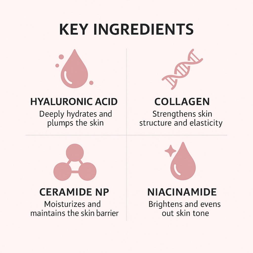 Коллаген и Биотин Маска для лица Пилинг-маска для лица