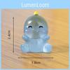 Noctilucent Dinosaur Resin Ornament For Desk Garden And Creative Decor
