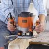 Фрезер сетевой - BLACK+DECKER - KW1200E-QS - 1200 Вт - 7 аксессуаров