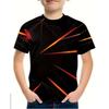 Kids Summer Printed 3D T Shirt Boys Tees Casual Short Sleeve O Neck Girls Tops