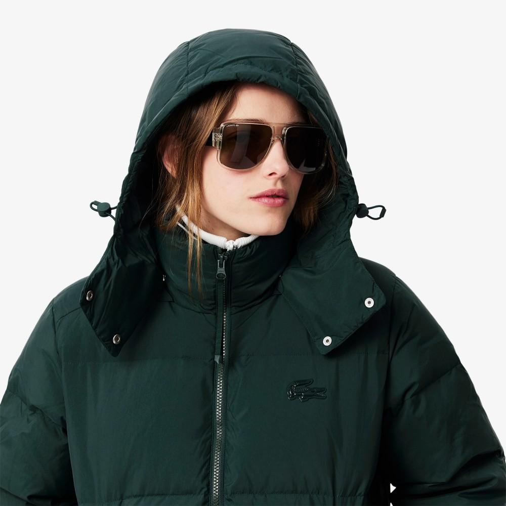 [lacoste] Women's Hooded Short Down Jumper BF7391-55NYZP