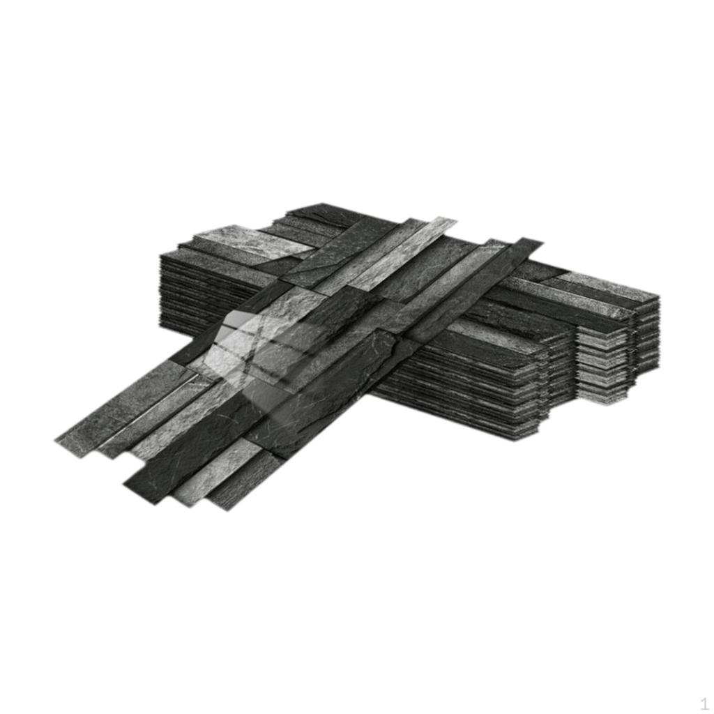 48 штук Самоклеящиеся обои под искусственный кирпич для спальни и шкафов