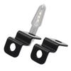 Biqing 2 Pcs Fog Light Stays Universal Turn Signal Stay W-Shaped Design Motorcycle Turn