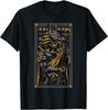 Ancient Egypt Hieroglyph Egyptian God Anubis Unisex T-Shirt