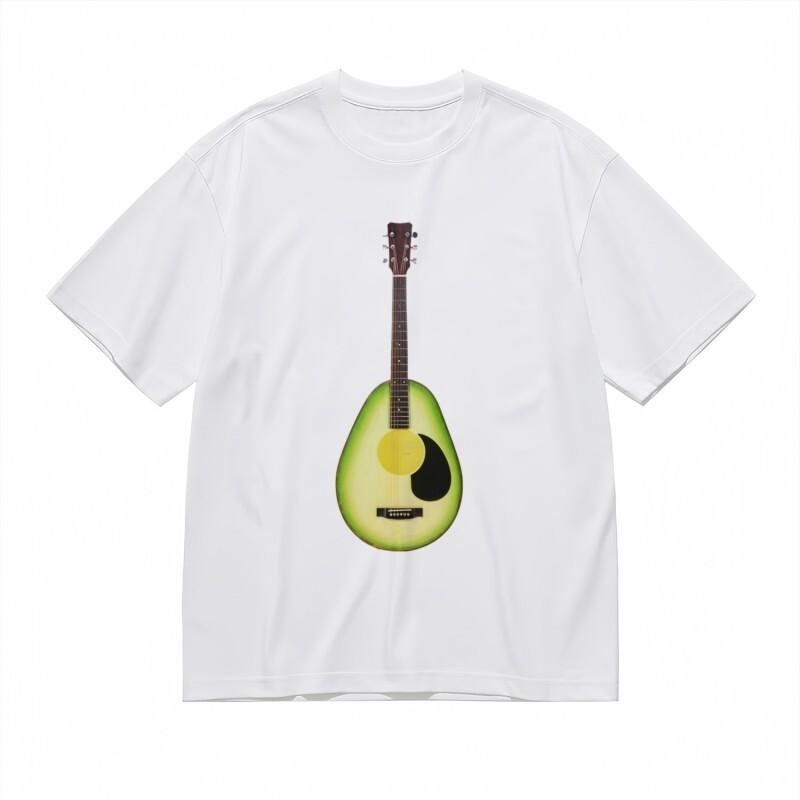 Women's Comfy Classic T-Shirt Brown and Green Botanical Instrument Design Tee