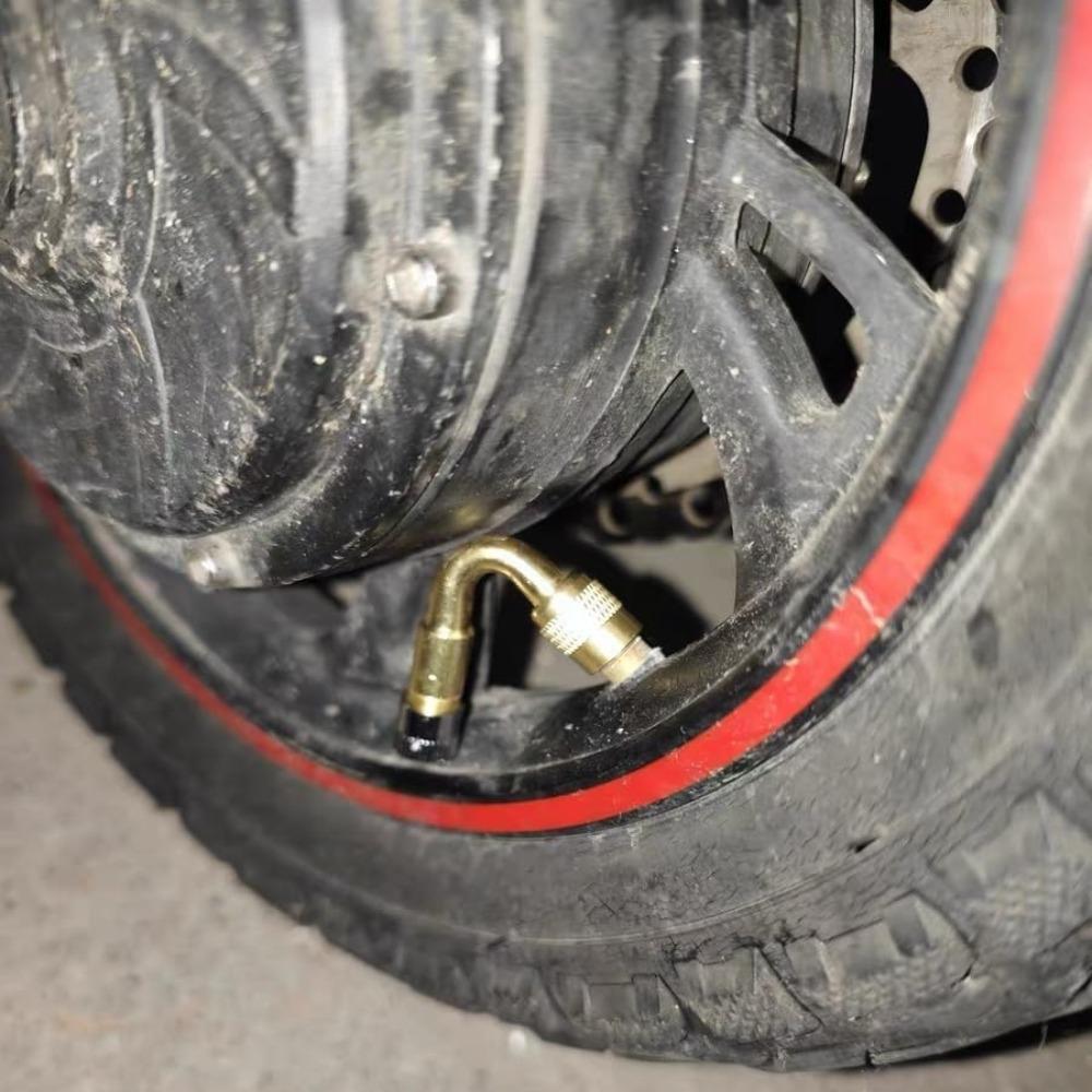 Silver Valve Stem Extenders Multi-Function Tire Valve Extender Balance Bike