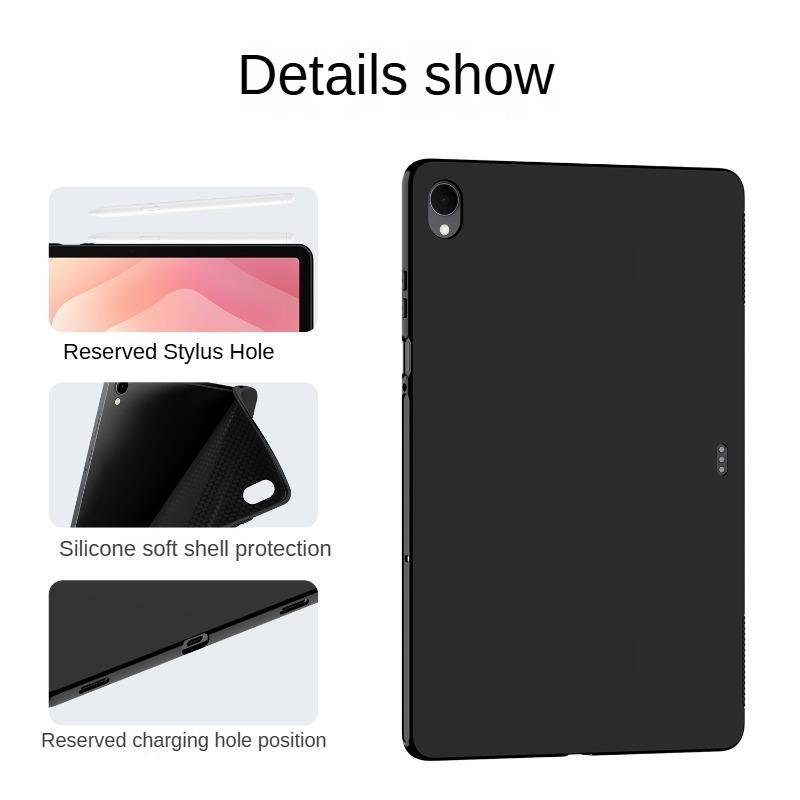 Для Samsung Galaxy Tab A9/A11+ S11 11 дюймов 2025 Защитный чехол S6/S7/S8/S9FE S10/S11 Ultra A7/A8 Подушка безопасности Силиконовый мягкий TPU Чехол для планшета Funda