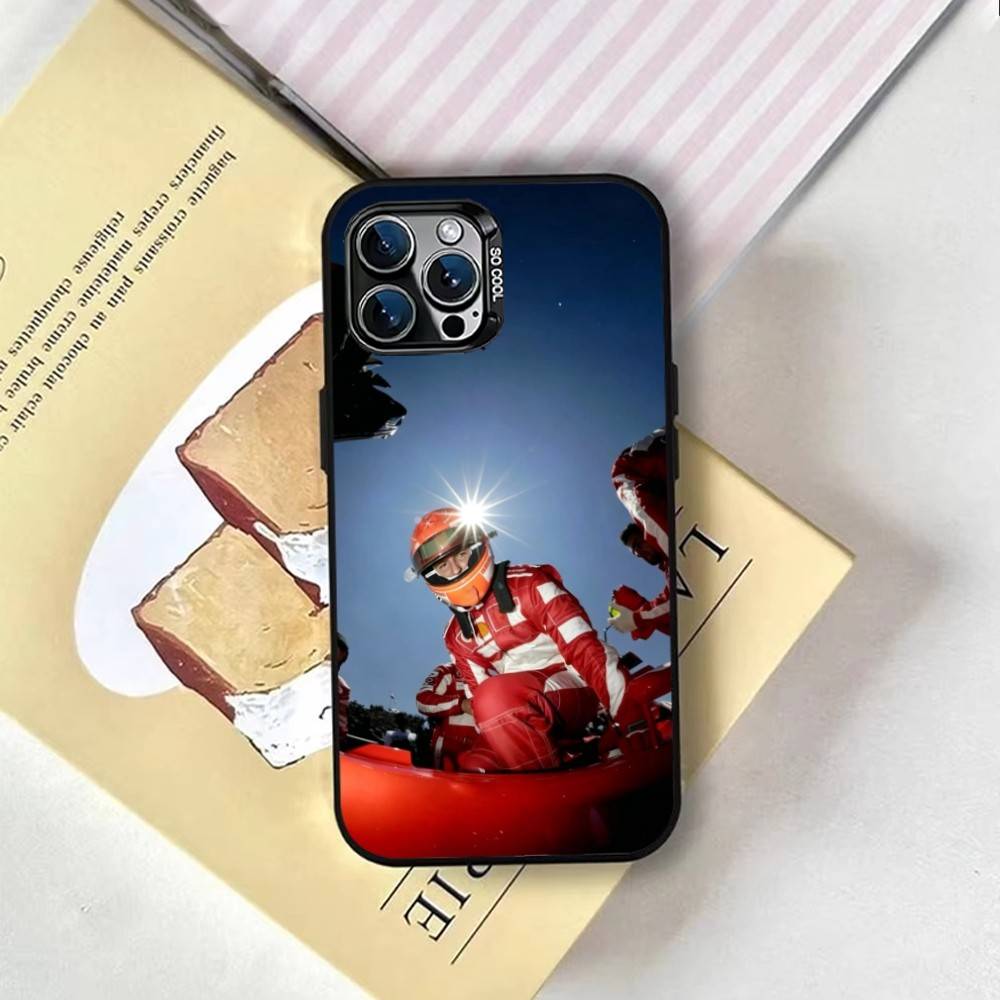 Чехол для телефона с изображением гонщика М-Майкла для iPhone 17,16,15,14,13,12,11 Plus,Pro Max,XS,Красочный серебристый чехол для телефона Funda Cover