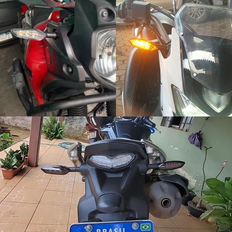 Светодиодный указатель поворота для YAMAHA MT07 Tenere 700 XJ6 FZ6 MT09 Tracer 900 MT10 MT03 FZ25 Мотоцикл Мигающий Сигнальный Фонарь Поворота