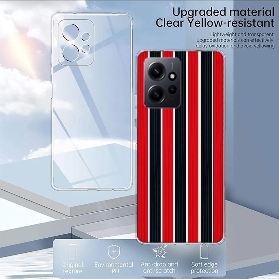 Milan Stylish Stripe Design Phone Case For Redmi Note 14 15 Pro 5G 13 12 Pro Plus 11 11T 11E 11S 10 Pro 10S 9 9S Cover Cell Clea