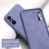 Liquid Silicone Shockproof Phone Case For Xiaomi Redmi Note 10 Pro Max 10S 9S 9 9T 8T 8 K40 K30 9A 9C 8A Camera Full Protection Soft TPU Back Cover