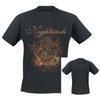 Футболка Nightwish с аммонитом 100% хлопок Графическая футболка Мужская Женская Летняя Уличная Одежда Топ