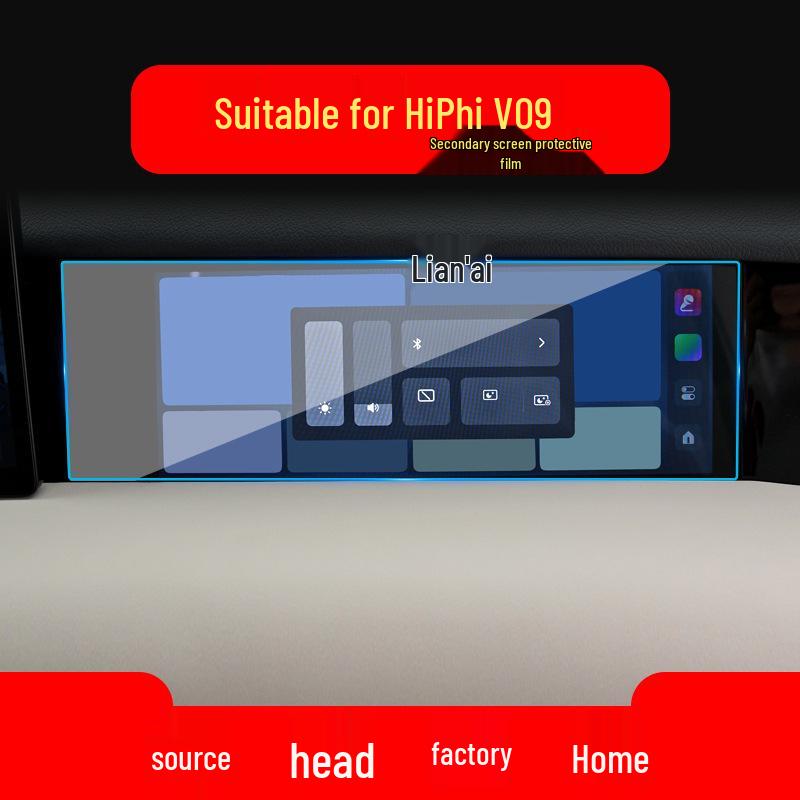 Защитная пленка для навигационного экрана и приборной панели Hycan A06 для 24 моделей