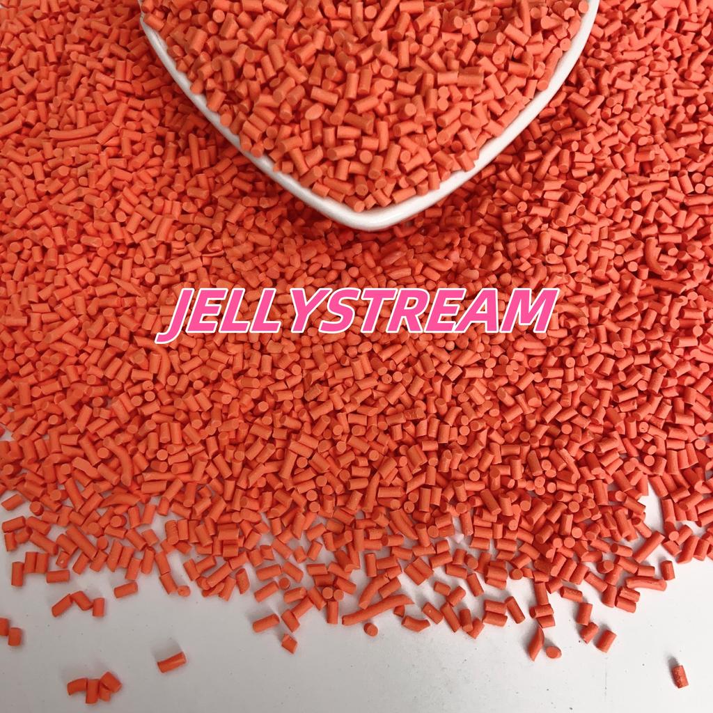 1KG 3mm Colorful Long Candy Polymer Soft Clay Sprinkles Multi Simulation Sugar Cutters for Slime DIY Accessories Figurine