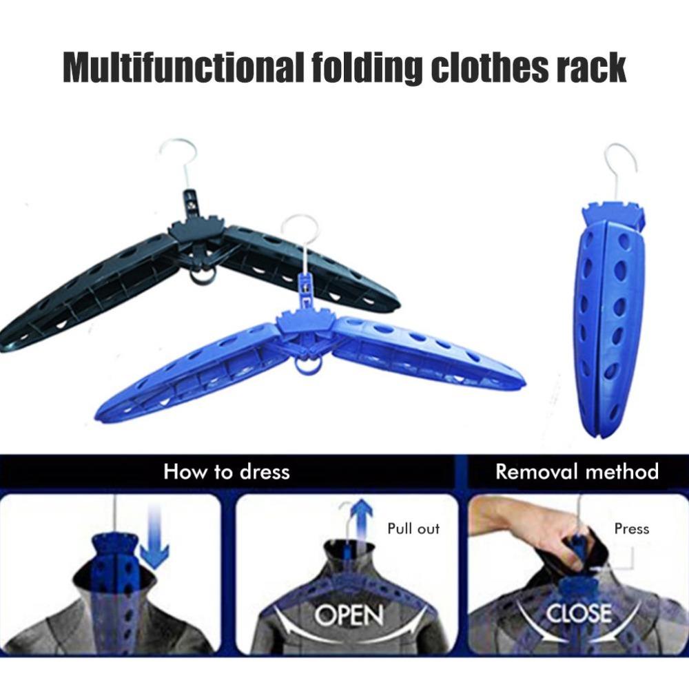 Vented Diving Rack Foldable Drysuit Dive Boots Shoes Hanger Surfing Suit Hanger for Wetsuit