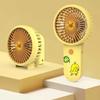 Симпатичный портативный шумовой охлаждающий вентилятор, энергосберегающий, низкий расход воздуха