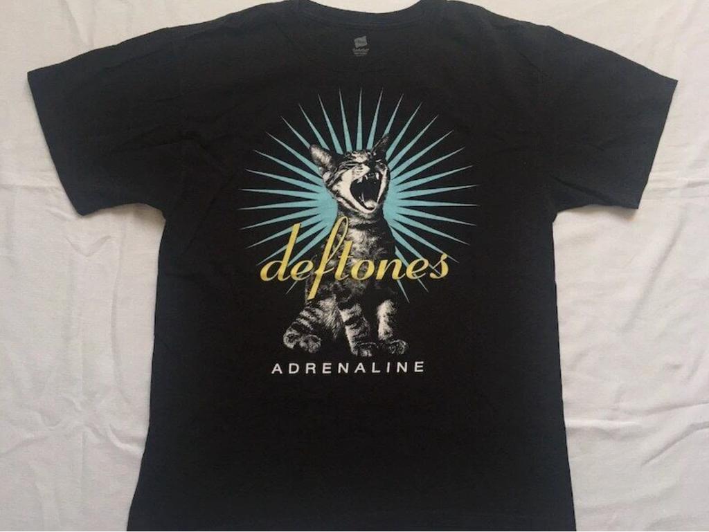 Deftones Around The Fur Cat Band Vtg Black Unisex Tshirt
