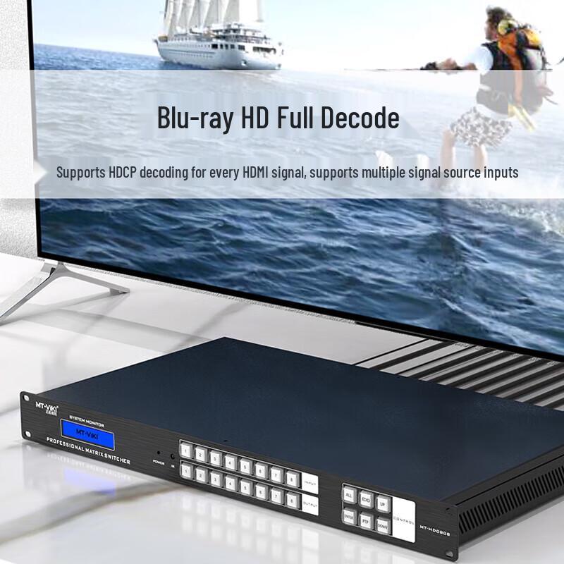 MT-viki 4K HDMI Матричный коммутатор 8x8