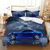 Sports Car Duvet Cover Sets Race Car Bedding Sets With Pillowcases For Teens Kids Boys Cool Bedroom Decor 23pcs Bedclothes