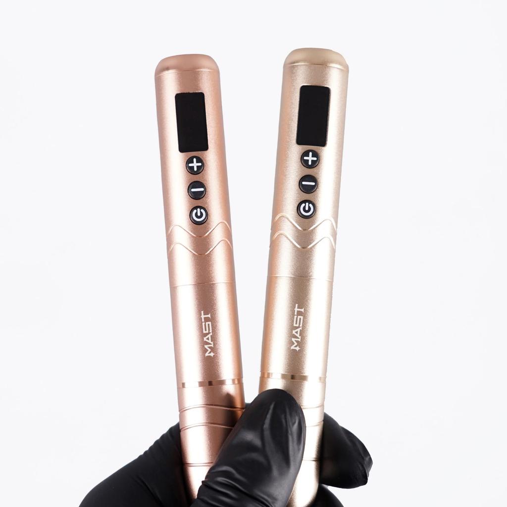 Mast Nano2 Tattoo Pen Machine Беспроводной микроблейдинг с вращающимся ЖК-дисплеем, легкая батарея 1100 мАч для бровей, подводки для глаз, губ, кожи головы и точечных татуировок