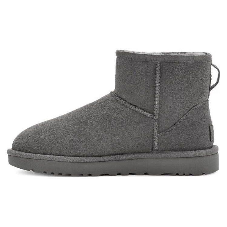 UGG W Classic Mini Ii Fleece Lined Gray Women's 1016222-GREY
