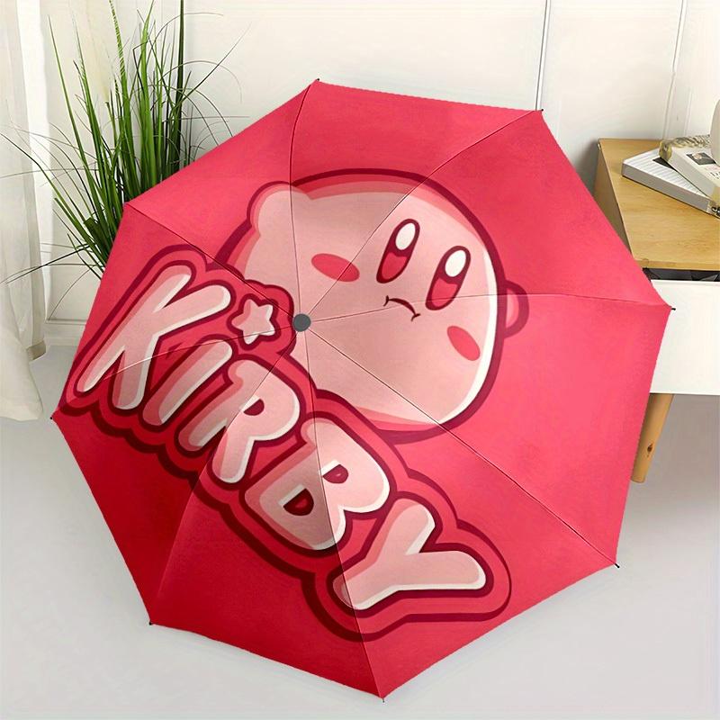 1pc Kirby Automatic Umbrella - 8-Rib Foldable Design, Outdoor Adventures, Durable Canopy Material yy250827169