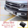 Front Bumper Anti Hit Protection Corner Sequ Stickers Decoration Cover Trim Accessories For BYD Equation Leopard 5 2024 2025