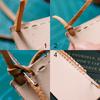 3Pcs Leather Sewing Craft Tool Leather Rope Needle Leather Needle Double Hole