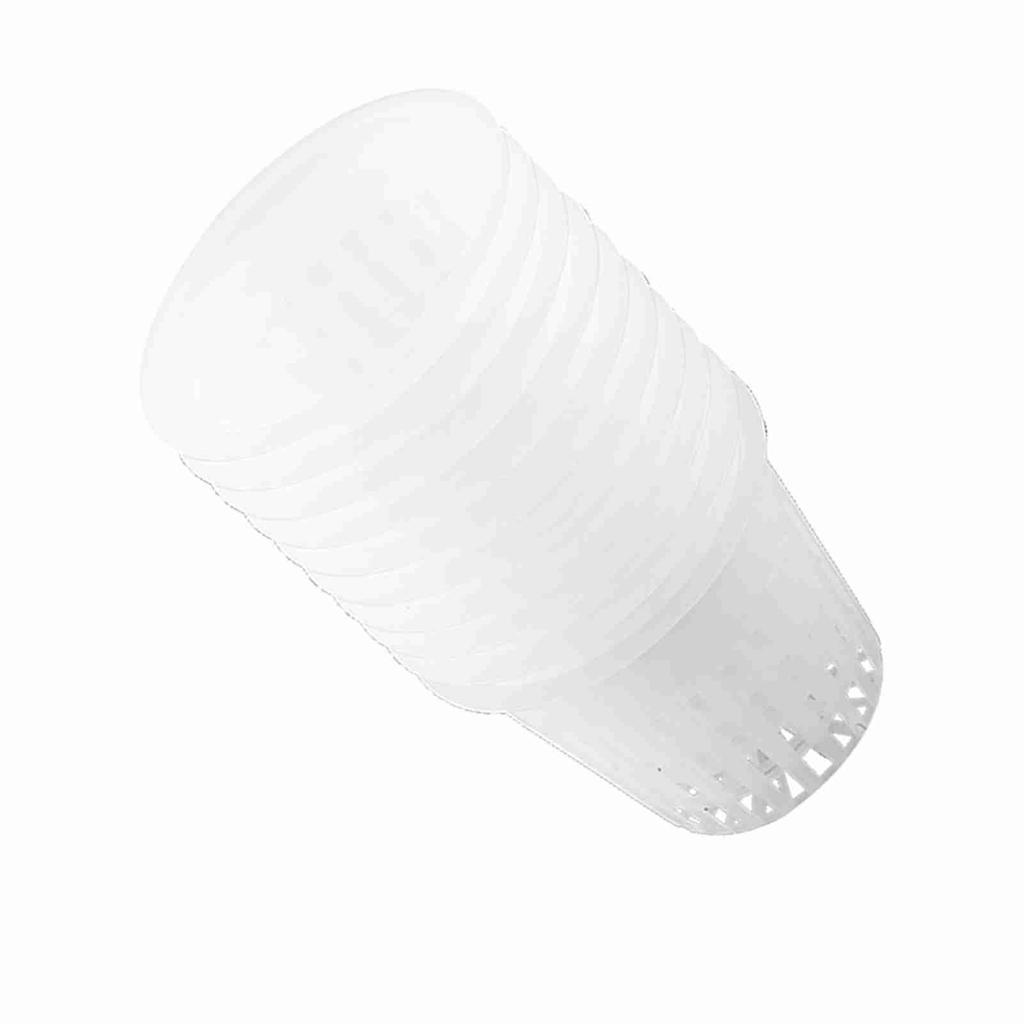 10pcs Heavy Duty Mesh Pot Net Cup Basket Hydroponic Plant Grow Clone Gardening