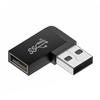 Угловой удлинительный адаптер USB 3.0 Male to Female под углом 90 градусов, USB-адаптер с изгибом вверх, 10 Гбит/с, для разъема ноутбука/ПК, Конвертер