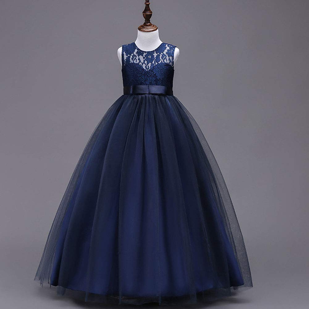 Forpend Dress Formal Perfect for Long Sizes and 160cm Kids' FP-0034, Girls' Dress, Recitals, Weddings, Parties, Dress, 120, 130, 140, 150, (Size