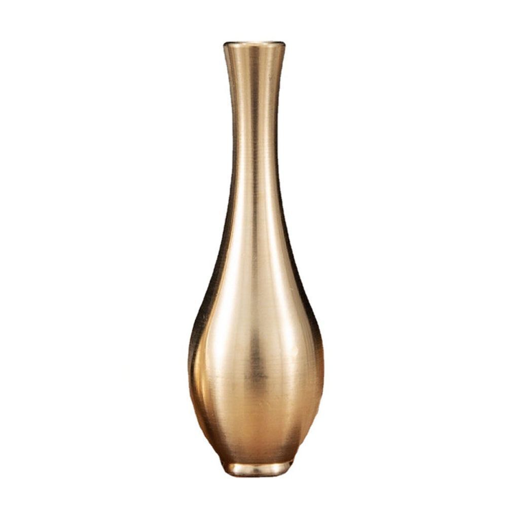 Copper Plant Container Creative Ornaments Decoration Bottles New Flower Ornaments Vases