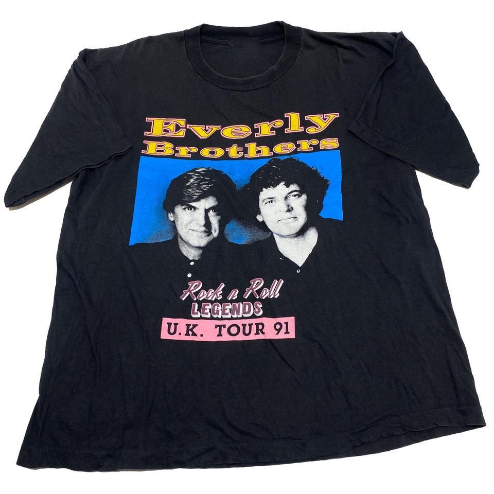The Everly Brothers Gift For Fans Black TShirt Cotton All Size Unisex T-Shirt
