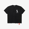New Era Чикаго Уайт Сокс Игрок Подпись Футболка Черный 15147527