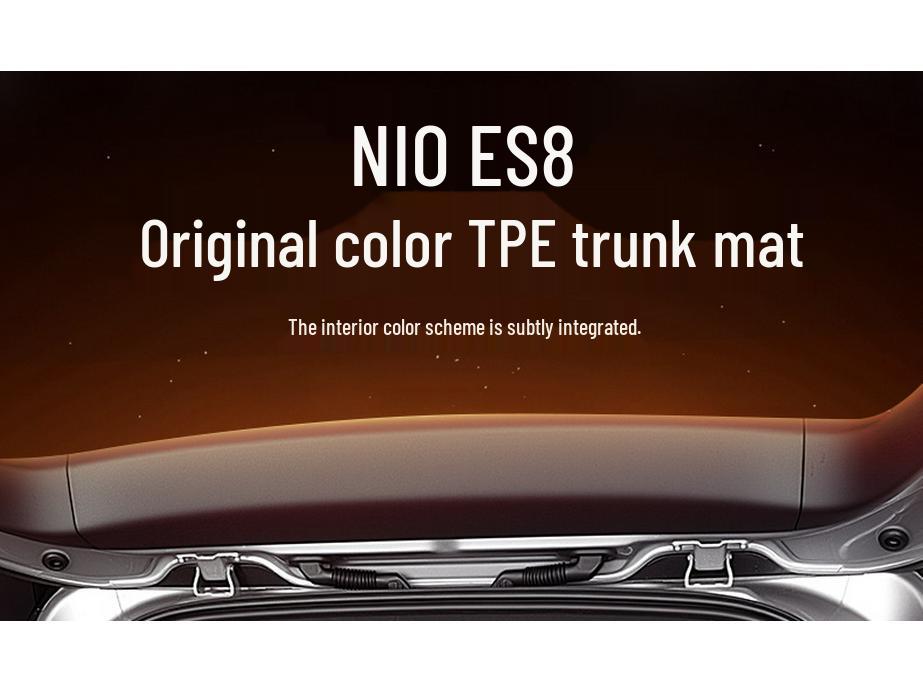 Nio ES8 Trunk Mat TPE26: Tail Box Car Interior Accessory